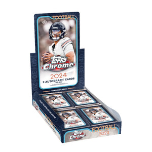 2024 Topps Chrome Football Hobby Box