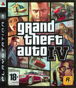 Grand Theft Auto IV (PAL) - PS3 (Pre-owned)
