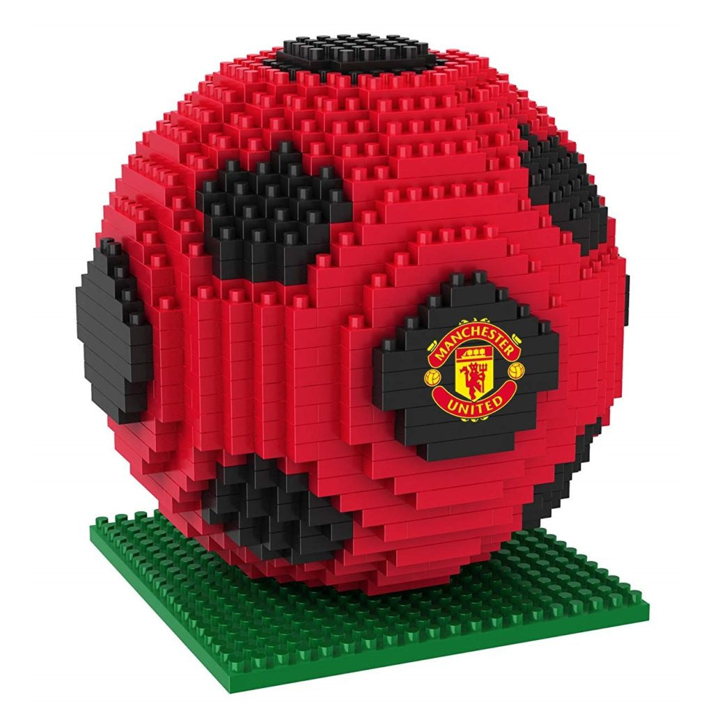 Brxlz 3d Toy Soccer Ball Construction Kit - Manchester United Football Club (687 Pieces)