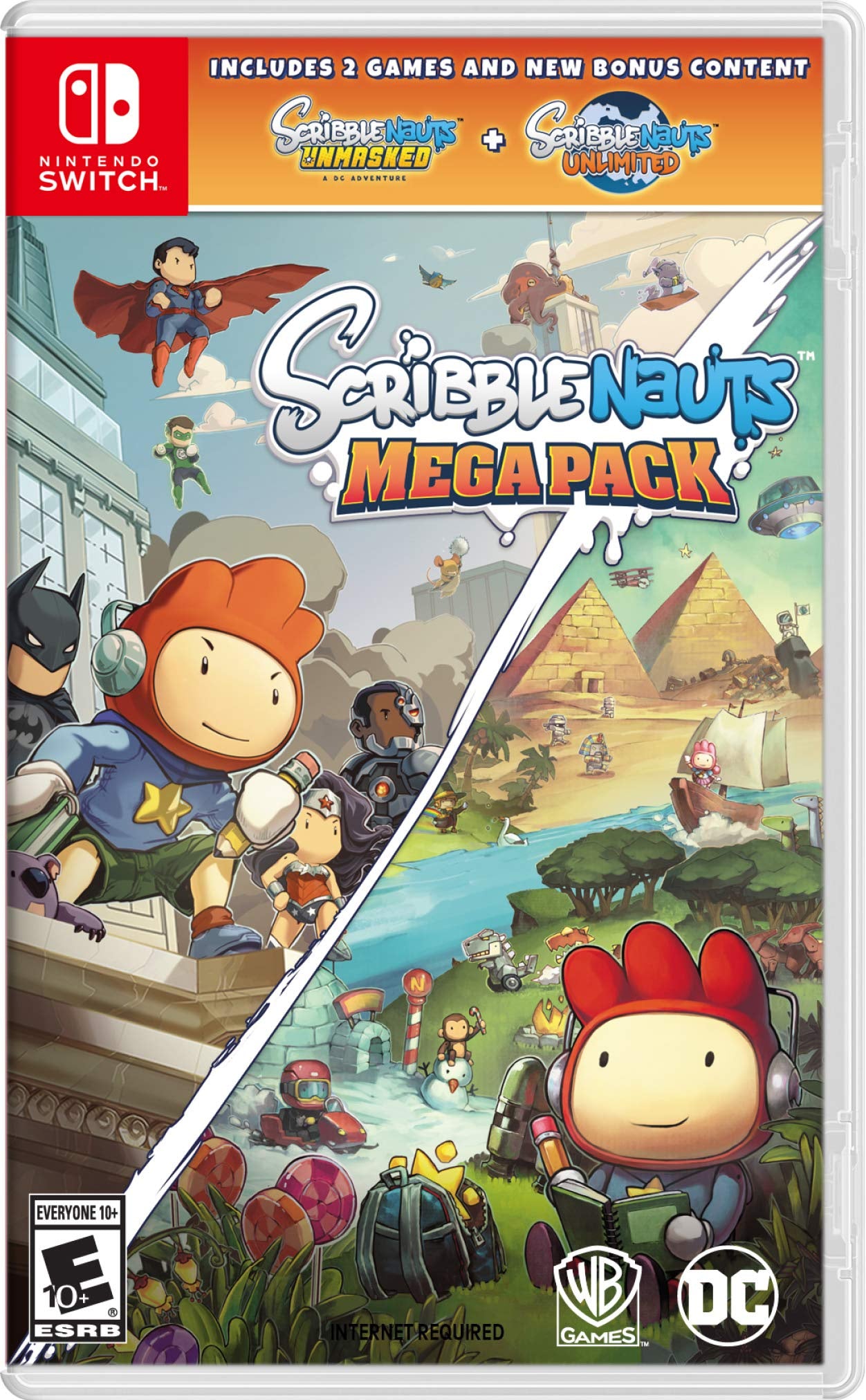 Scribblenauts Mega Pack - Switch (Pre-owned)