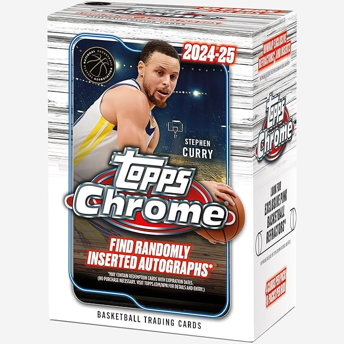 2024-25 Topps Chrome Basketball Value Blaster Box