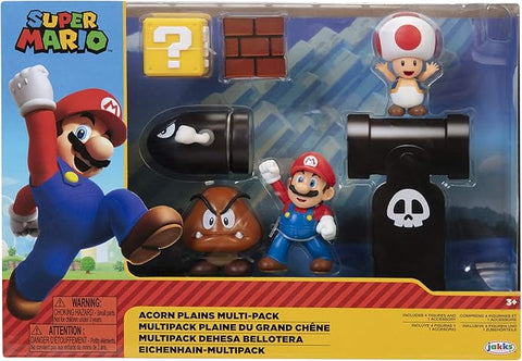 Super Mario - Acorn Plains Multi-Pack [Jakks Pacific]