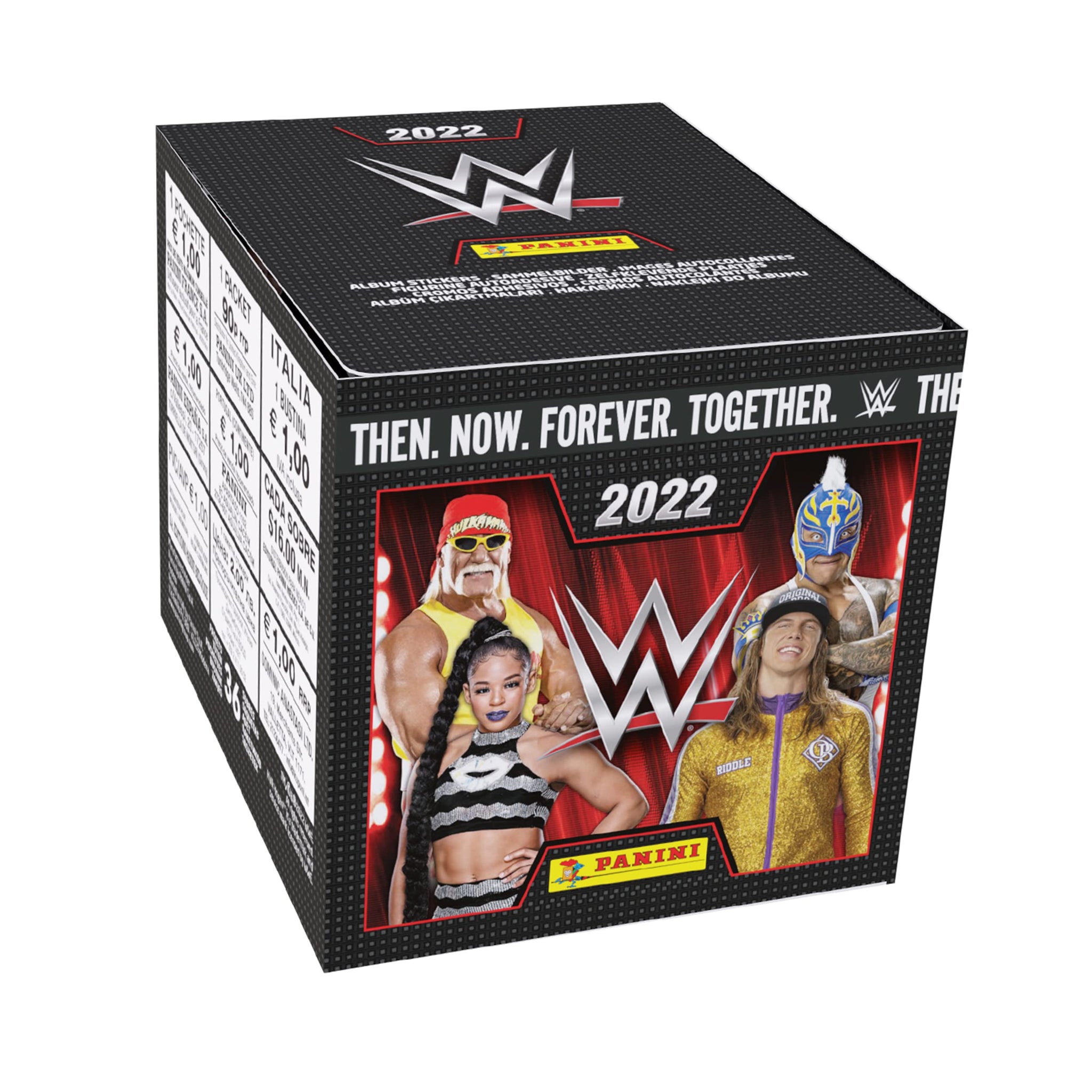 Panini WWE 2022 Sticker Collection Box (36 Packs)