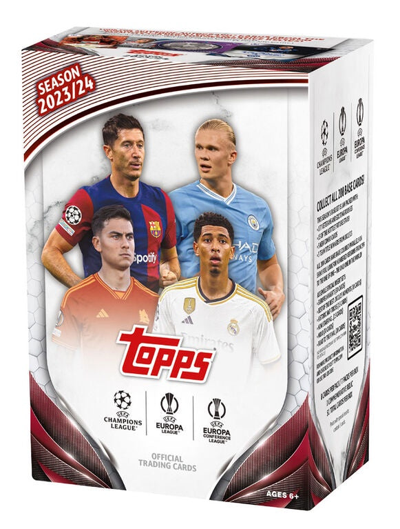 2023-24 Topps UEFA Club Competition Soccer Blaster Box