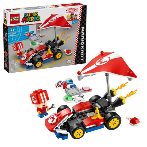 LEGO® Super Mario: Mario Kart Standard Kit - Collectible Toy Building Set - Nintendo Mario Kart Toy - 72032 (174 Pieces)