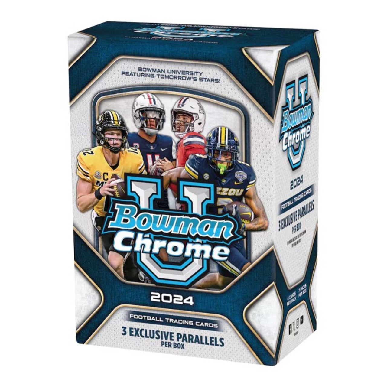 2024 Bowman Chrome University Football Blaster Box