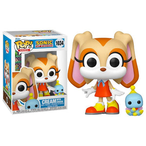 Funko POP! Games: Sonic the Hedgehog - Cream with Cheese #1034 Vinyl Figure