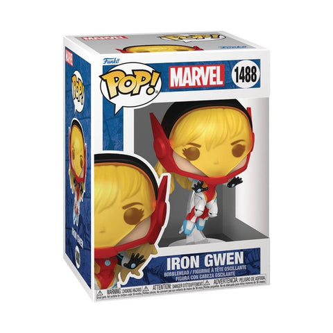 Funko POP! B: Marvel - Iron Gwen #1488 Bobble-Head Figure