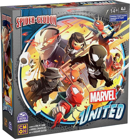 Marvel United Spider-Geddon Strategy Board Game