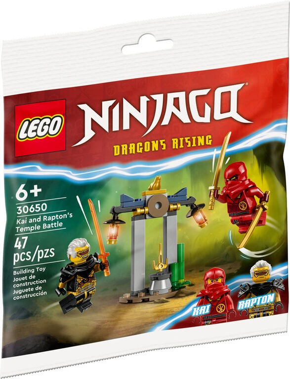 LEGO® Ninjago Kai and Rapton's Temple Battle 30650 (47 Pieces)