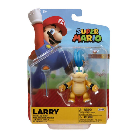 Super Mario - Larry with Magic Wand 4" Figure [Jakks Pacific]