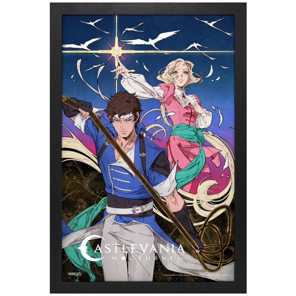 Castlevania: Nocturne Richter & Maria 11″x17″ Framed Print