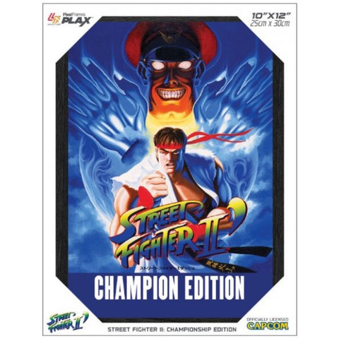 Pixel Frames Plax Street Fighter Ii:Champion Edition 10″ X 12″ Lenticular 3D Art