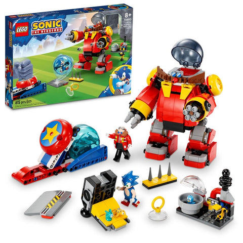 LEGO® Sonic the Hedgehog Sonic vs. Dr. Eggman's Death Egg Robot 76993 (615 Pieces)