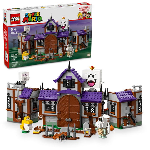 LEGO® Super Mario King Boo's Haunted Mansion, Ghost Toy, Nintendo Video Game Toy Collectible, 71436 (932 Pieces)