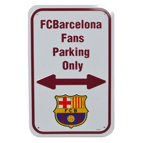 FC Barcelona Fans Parking Sign (Wear to item)