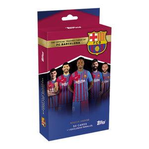 2021-22 Topps FC Barcelona Official Soccer Card Team Set