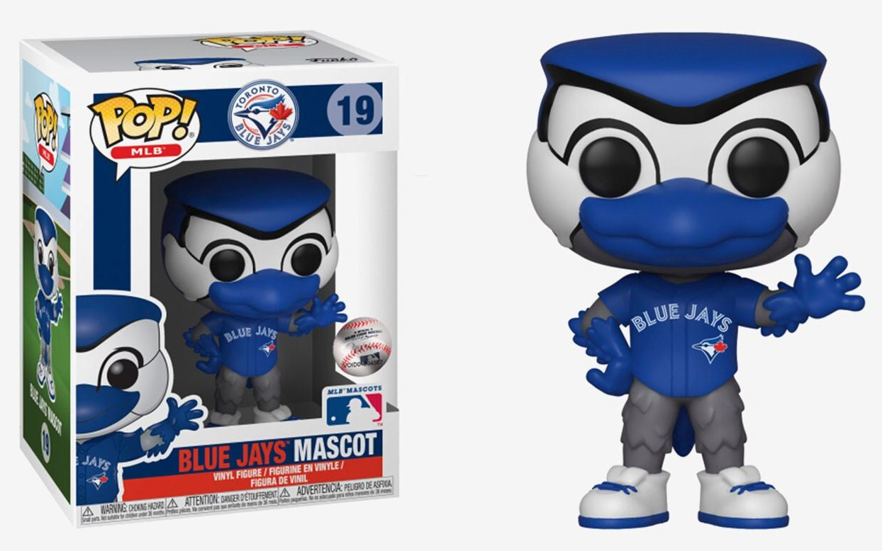 Funko POP! MLB: Toronto Blue Jays Mascot Blue Jersey - Blue Jays Mascot #19 Vinyl Figure