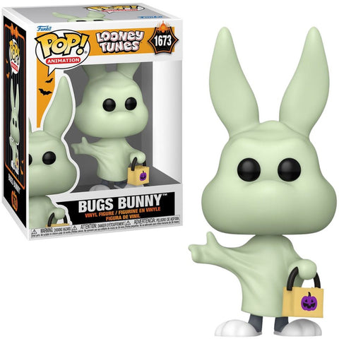 Funko POP! Animation: Looney Tunes - Bugs Bunny (Ghost) #1673 Vinyl Figure