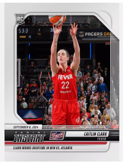 2024 Panini Instant WNBA #204 Caitlin Clark Indiana Fever RC (Rookie Card