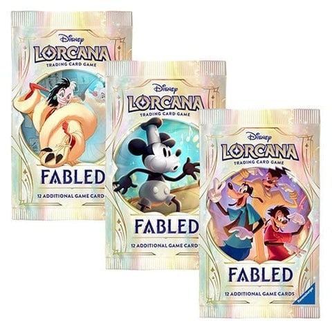 Disney Lorcana: Fabled: Welcome to the Story Booster Pack (1 Random Booster Pack)