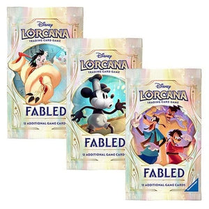 disney - lorcana fabled booster box Lorcana: Fabled: Welcome to the Story Pack (1 Random Bo – A & C Games youll have everything you My blind friend and Style:With Buy-a-Box Promo (Pickup only) 2 Graded Cards