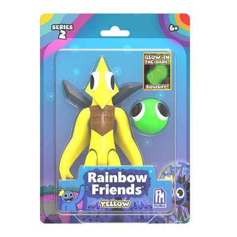 Rainbow Friends Series 2 Action Figure - Yellow [Import Dragon]