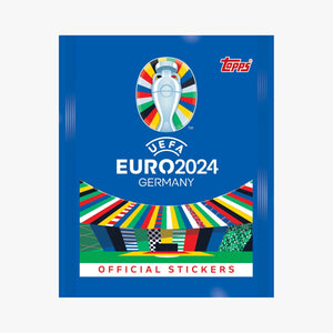 2024 Topps UEFA EURO 2024 Stickers Pack - 6 Stickers Per Pack