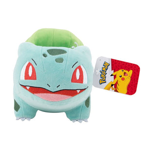 Pokemon 8" Plush - Smiling Bulbasaur