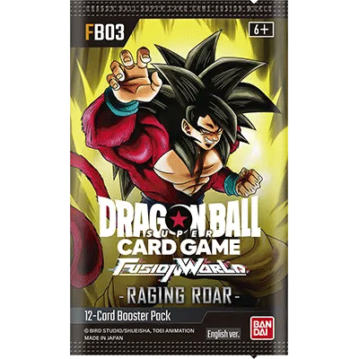 Dragon Ball Super: Fusion World Set 3 Raging Roar Booster Pack