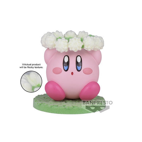 Kirby Fluffy Puffy Play in the Flower Flower Crown 2″ Figure