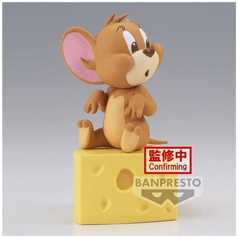 Tom and Jerry Figure Collection I Love Cheese Jerry 4″ Figure [Banpresto]