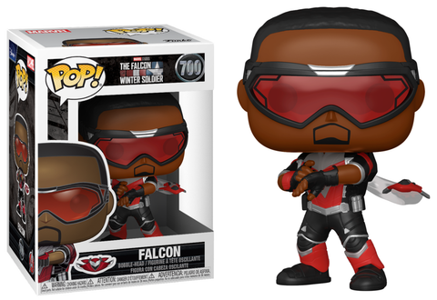 Funko POP! B: Marvel Studios The Falcon and the Winter Soldier - Falcon #700 Bobble-Head Figure (Box Wear)