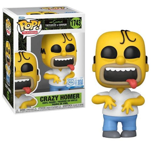 Funko POP! Television: The Simpsons Treehouse of Horror - Crazy Homer #1743 Vinyl Figure