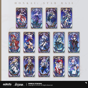 Honkai: Star Rail Fable of the Stars Series Hologram Ticket Style Trading Card Complete Box (14 Packs)