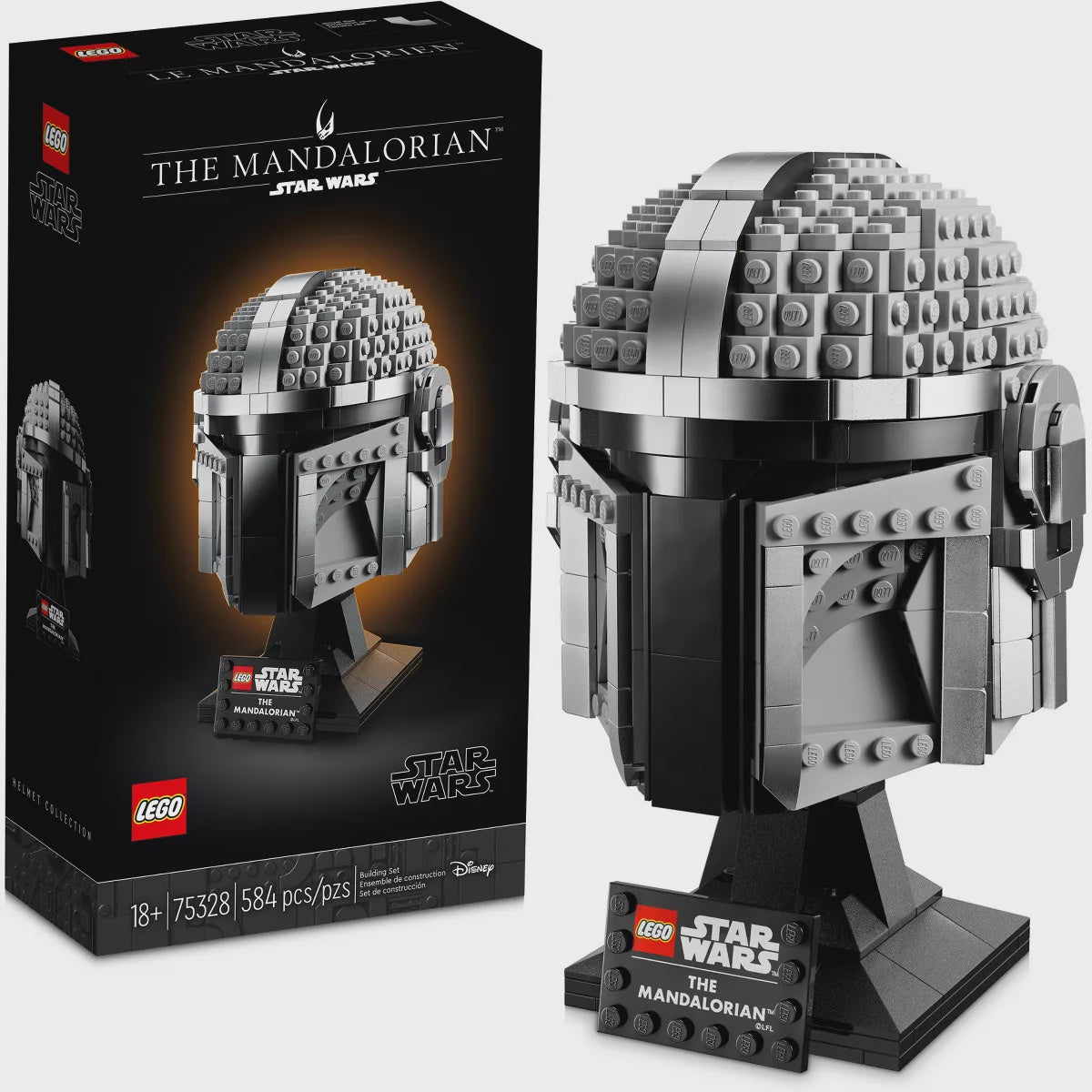 LEGO® Star Wars The Mandalorian Helmet Model 75328