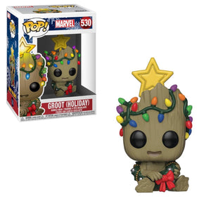 Funko POP! Marvel - Groot (Holiday) #530 Bobble-Head Figure