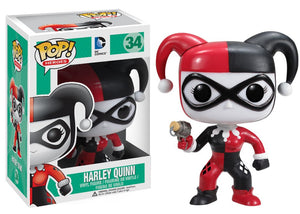 Funko POP! Heroes: DC Comics - Harley Quinn #34 Vinyl Figure (Box Wear)