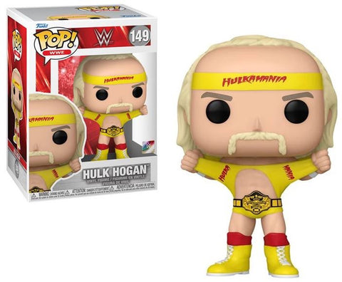 Funko POP! WWE: WWE - Hulk Hogan with Belt (Hulkamania) #149 Vinyl Figure