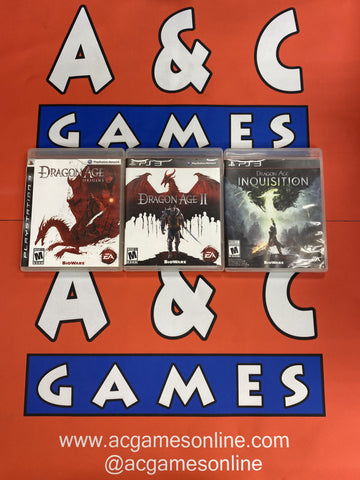 Dragon Age Bundle For the Playstation 3 (Conditions May Vary)