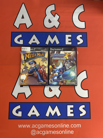 Mega-Man Bundle For the Playstation 2 (Conditions May Vary)
