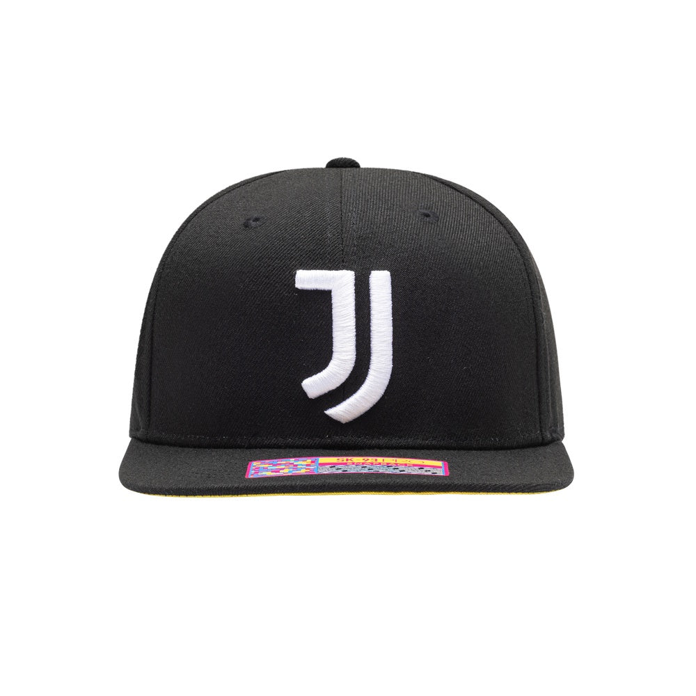 Juventus - Draft Night Flat Peak Snapback Hat (Fan Ink)