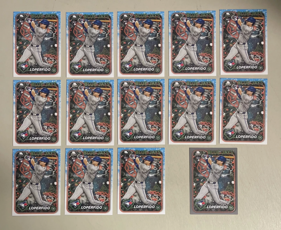 Joey Loperfido Toronto Blue Jays - MLB Baseball - RC Rookie Card Single (Randomly Selected, May Not Be Pictured)