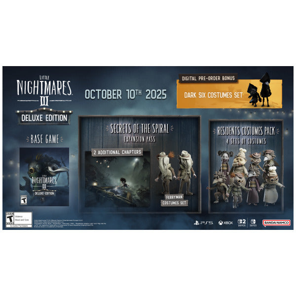 Little Nightmares 3 Deluxe Edition - Switch