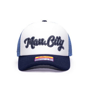 Manchester City - Retro Trucker Hat (Fan Ink)