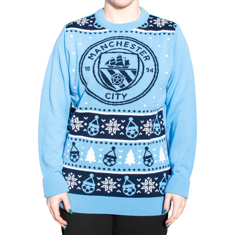 Manchester City - Christmas Sweater Medium Size