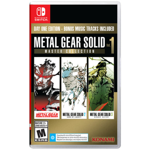 Metal Gear Solid Vol. 1 Master Collection - Switch