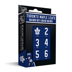 Toronto Maple Leafs 6 Dice Set