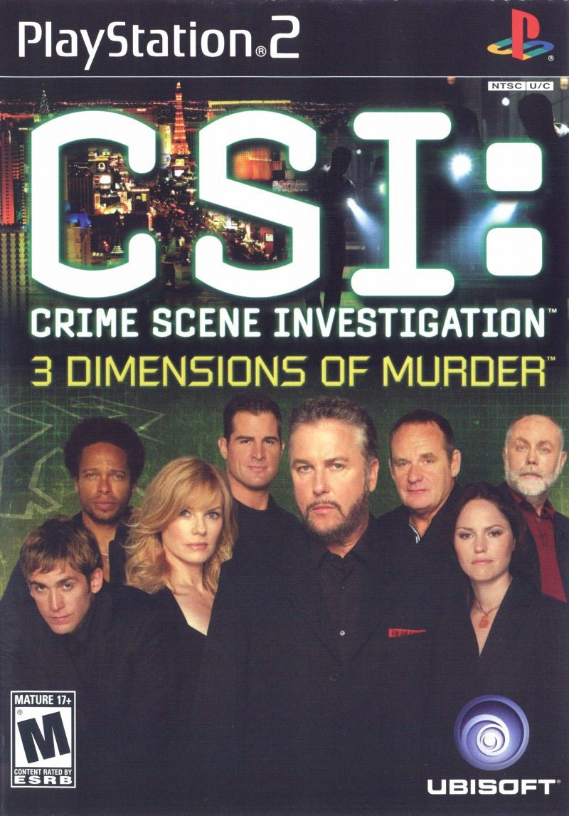 CSI 3 Dimensions of Murder - PS2 (Pre-owned)