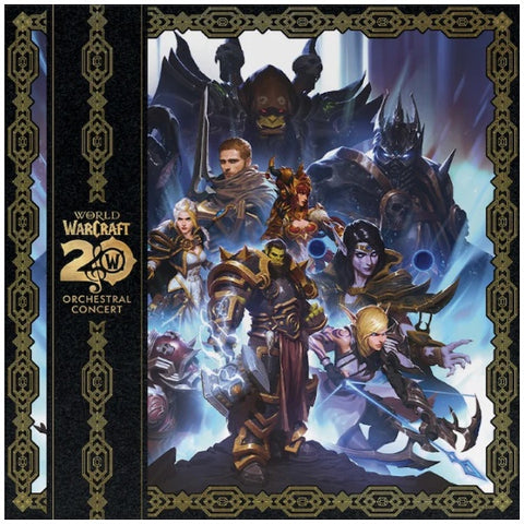 World of Warcraft: 20 Years of Music 4xLP Seasons of Azeroth Color Vinyl Set